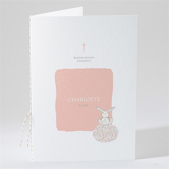 Kirchenheft Taufe Kleines Kaninchen