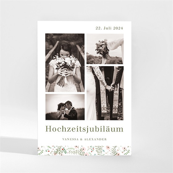 Einladung Hochzeitsjubiläum Positiv