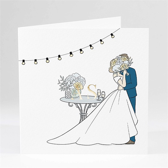 Hochzeitseinladung liebespaar