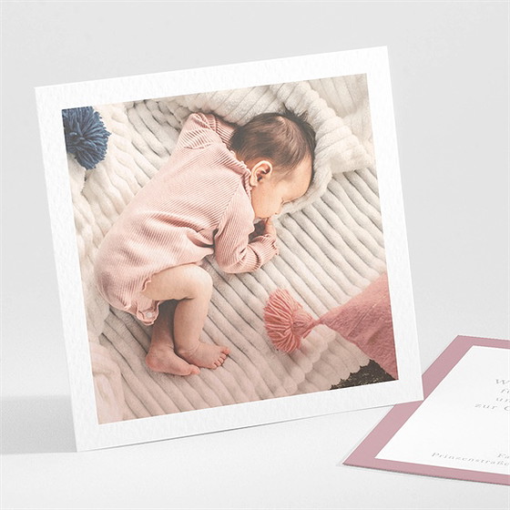 Dankeskarte Geburt Glückssamen