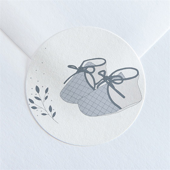 Sticker Geburt Meine Kleinen Schuhe