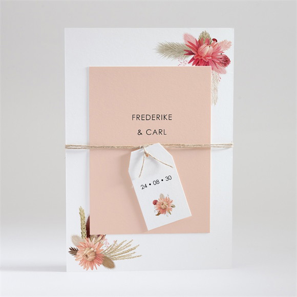 Hochzeitseinladung Behutsamkeit ref.N99131