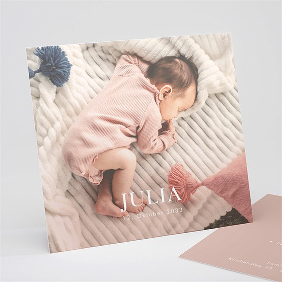 Geburtskarte Pure Freude