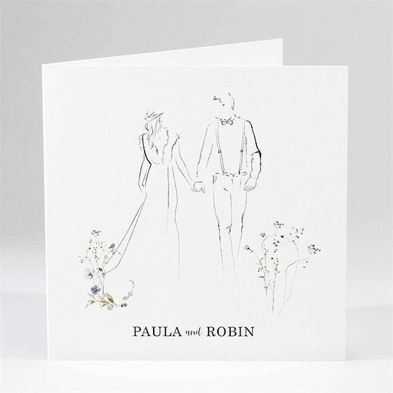 Hochzeitseinladung Zu Zweit