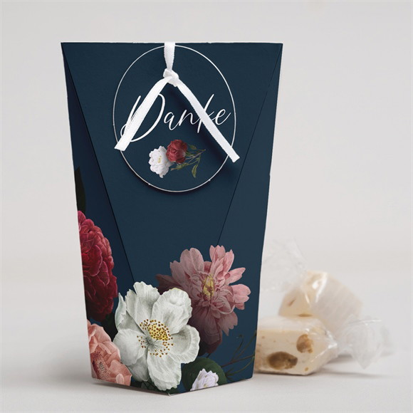 Geschenkbox Hochzeit Nachtblumen - Schachtel ref.N52017