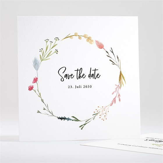 Save the Date Karte landkunst