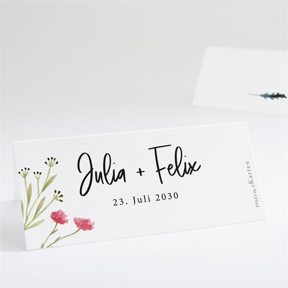 Tischkarte Hochzeit Landkunst ref.N440766