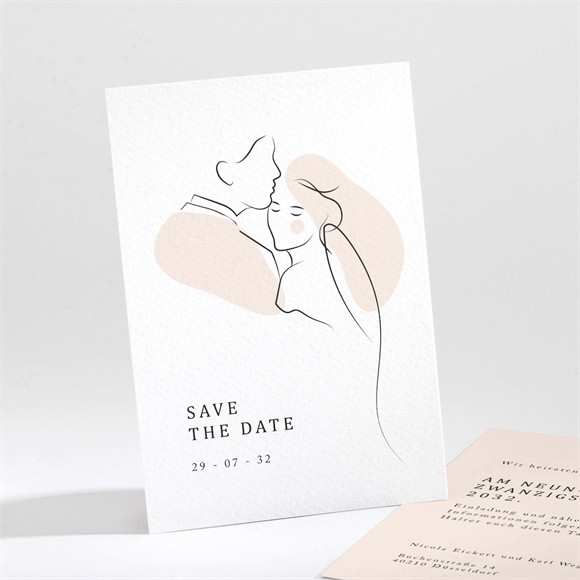 Save the Date Karte Umarmung ref.N211291