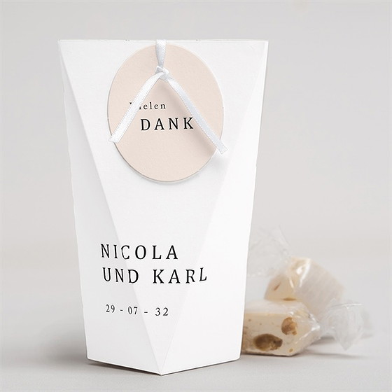 Geschenkbox Hochzeit Umarmung - Schachtel