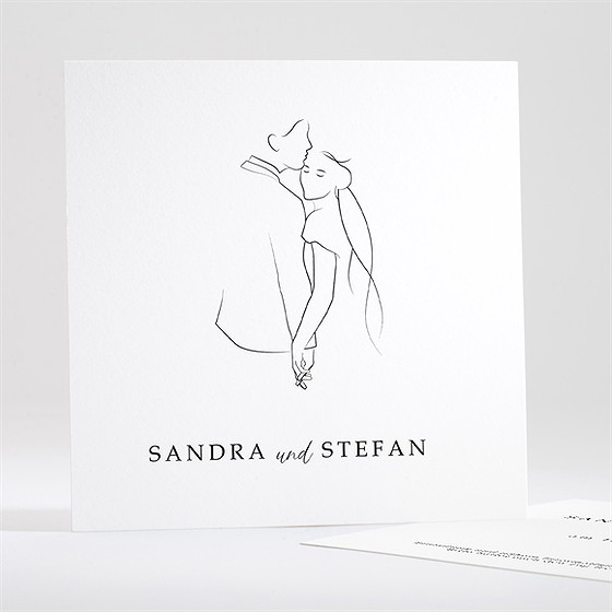 Save The Date Karte Skizze