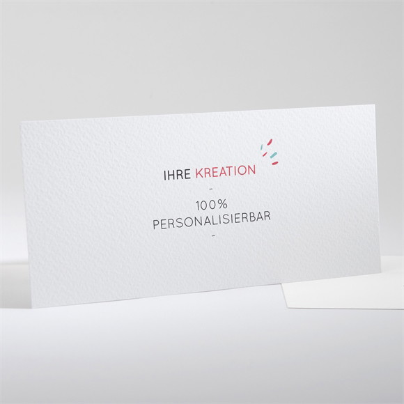 Dankeskarte Hochzeit Blanco - 21x10cm (N131100) ref.N131100