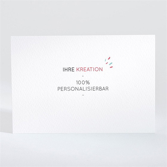 Dankeskarte Hochzeit blanco - 13,8x9,5cm (n11042)