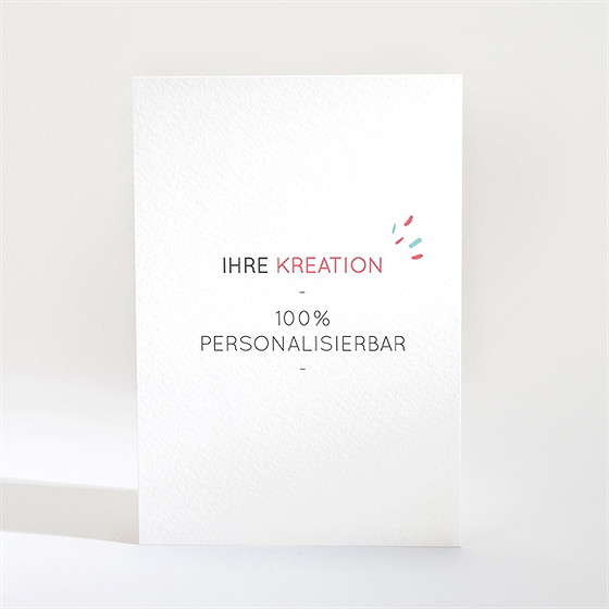 Save the Date Karte blanco - 9,5x13,8cm (n21041)