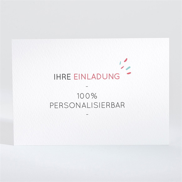 Einladung Taufe Blanco - 13,8x9,5cm (N11045) ref.N11045