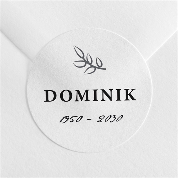 Aufkleber Trauer Sein Roman ref.N360298