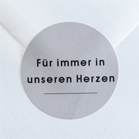 Aufkleber Trauer Abschied ref.N360213