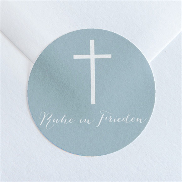 Aufkleber Trauer Einfache Eleganz ref.N360256