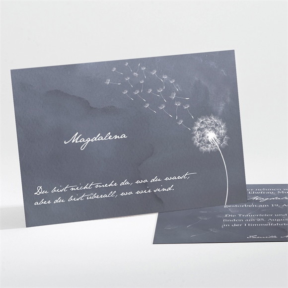 Trauerkarte Besinnung ref.N111271