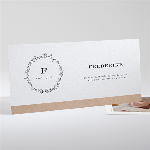 Trauerkarte Kraftschöpfen ref.N131110
