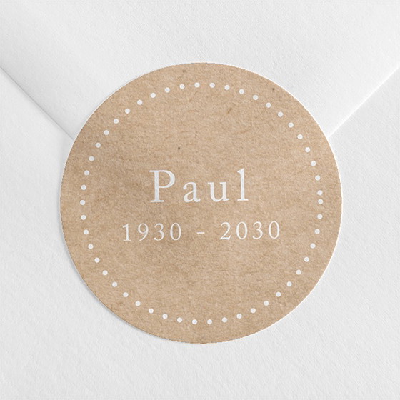 Aufkleber Trauer Andenken