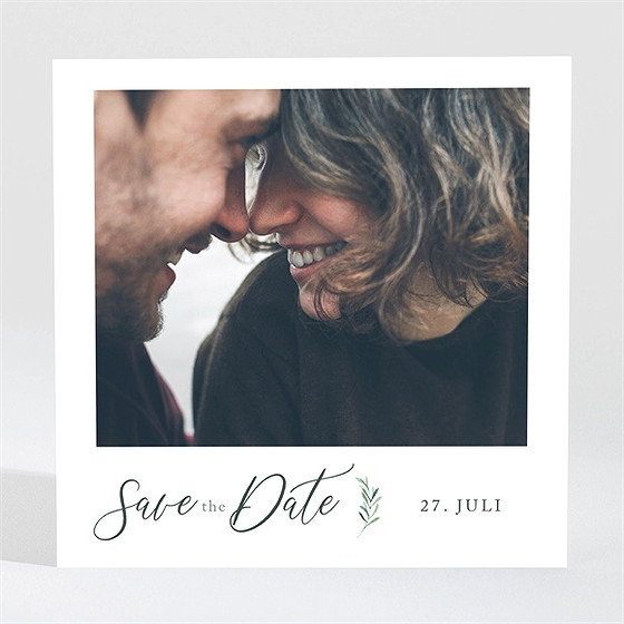 Save The Date Karte Liebessamen - Magnet