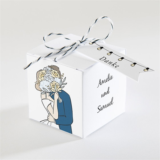 Geschenkbox Hochzeit Liebespaar