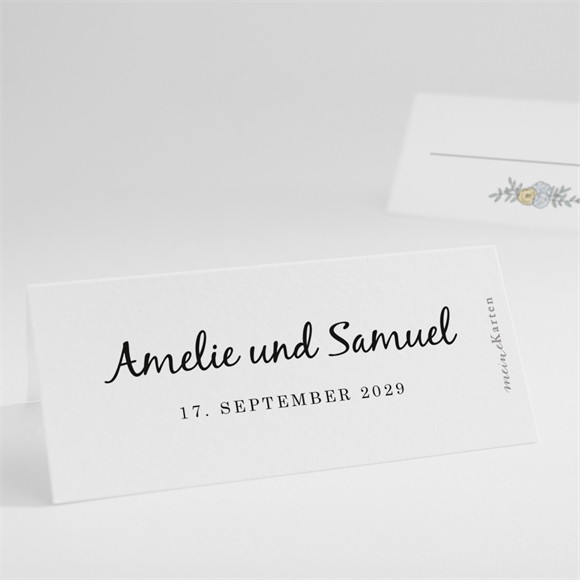 Tischkarte Hochzeit Liebespaar ref.N440790