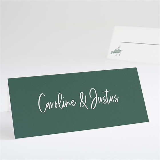 Tischkarte Hochzeit samenliebe