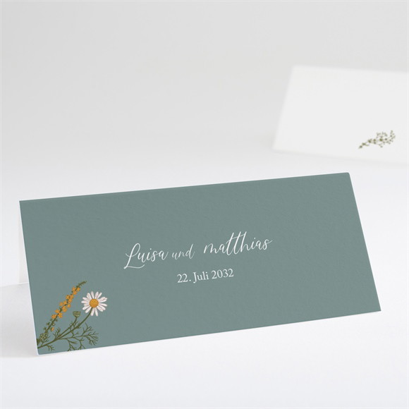 Tischkarte Hochzeit Gravur mit ländlichem Motiv ref.N440772