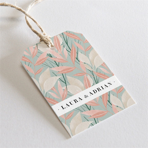 Geschenkanhänger Hochzeit Blättersamen ref.N291100