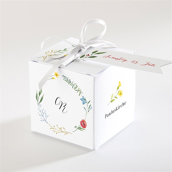 Geschenkbox Hochzeit Frühlingsgefühle