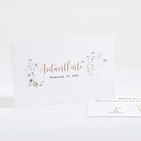 Antwortkarte Hochzeit Zu zweit ref.N161186