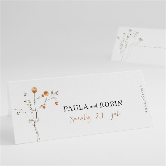 Tischkarte Hochzeit Zu zweit ref.N440792