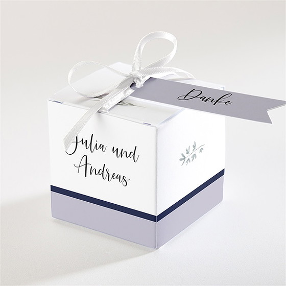 Geschenkbox Hochzeit Strauß In Nude