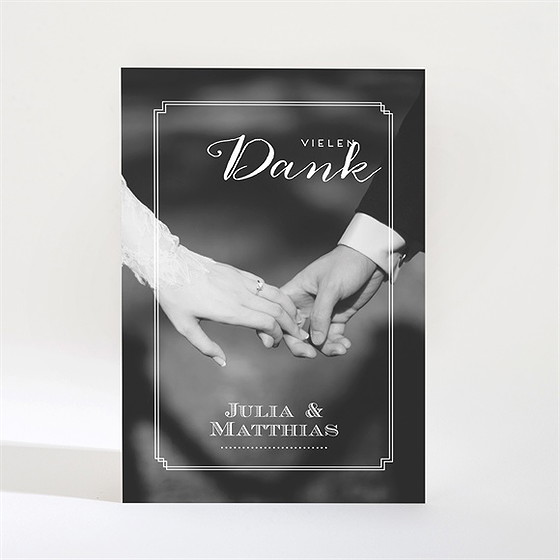 Dankeskarte Hochzeit Zurück Zur Natur - Magnet