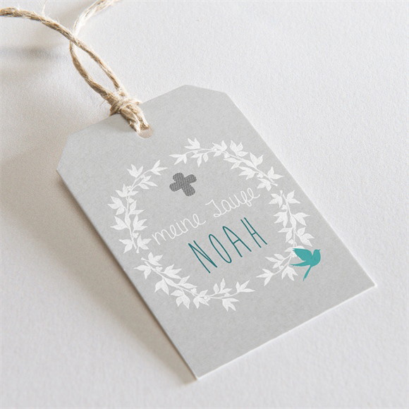 Geschenkanhänger Taufe Vogelgezwitscher ref.N291191