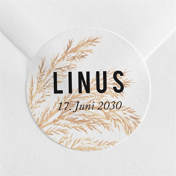 Sticker Geburt Schöne Alkove
