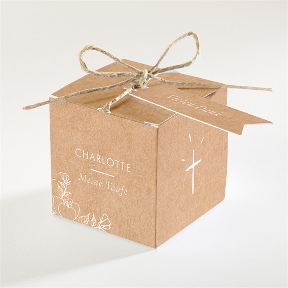 Geschenkbox Taufe Veredelung auf Kraft ref.N340265