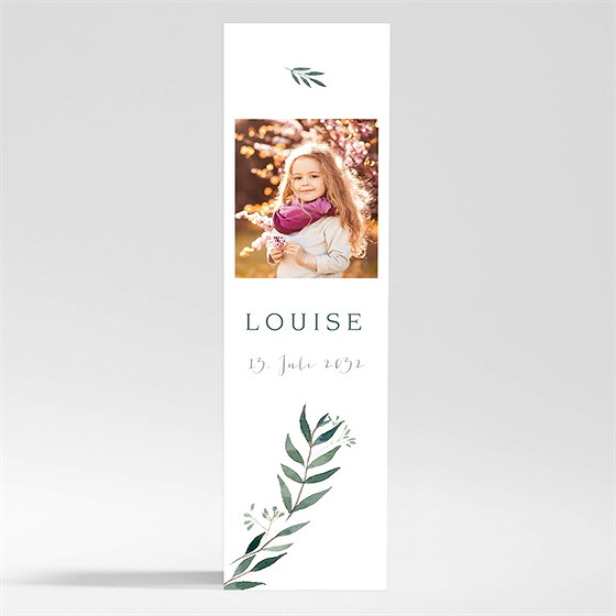 Dankeskarte Kommunion gartenfest