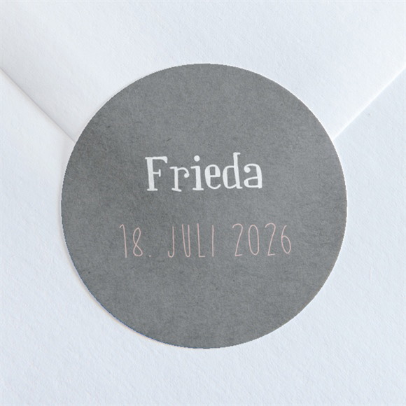 Sticker Geburt Vintage Touch ref.N360231