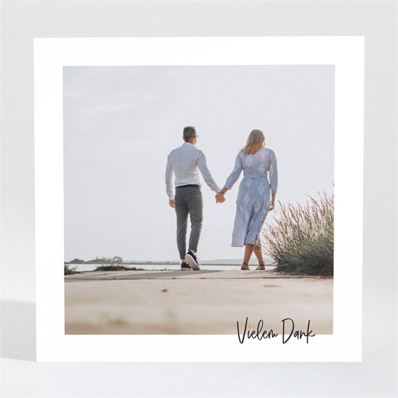 Dankeskarte Hochzeit Blühende Schönheit - Magnet ref.N3001678