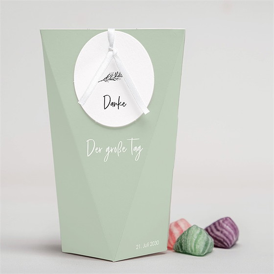 Geschenkbox Hochzeit Blühende Schönheit - Schachtel