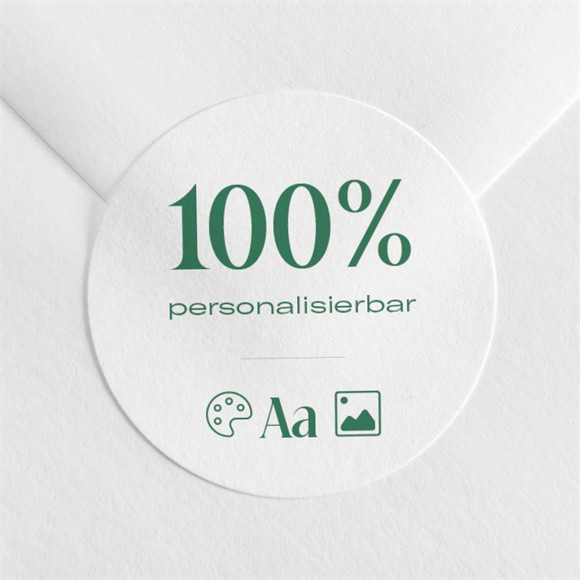 Sticker Geburt Blanco - Rund*4cm (N360854) ref.N360854