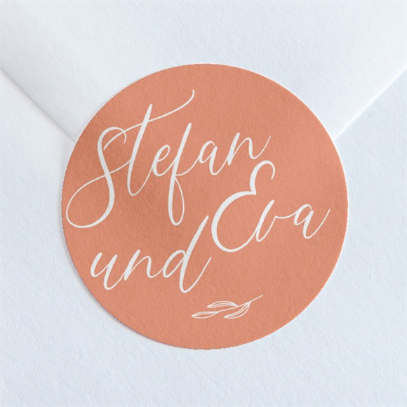 Aufkleber Hochzeit Exzentrik ref.N36087