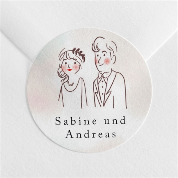 Aufkleber Hochzeit Party Time ref.N360668