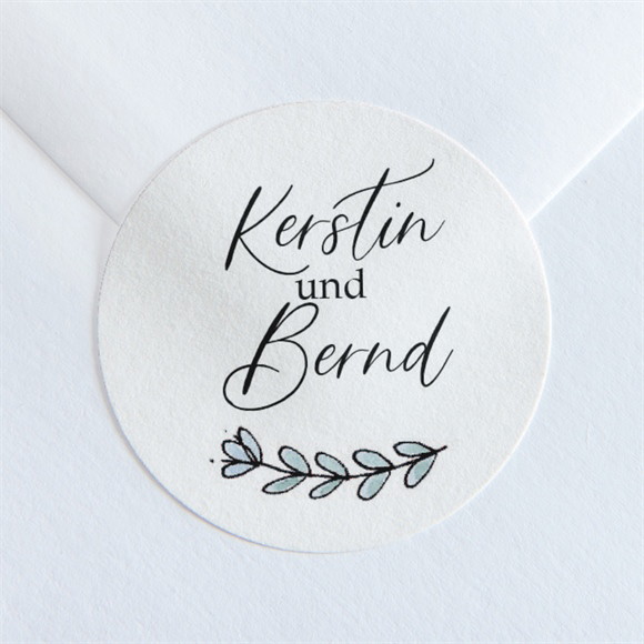 Aufkleber Hochzeit Wir beide ref.N360133