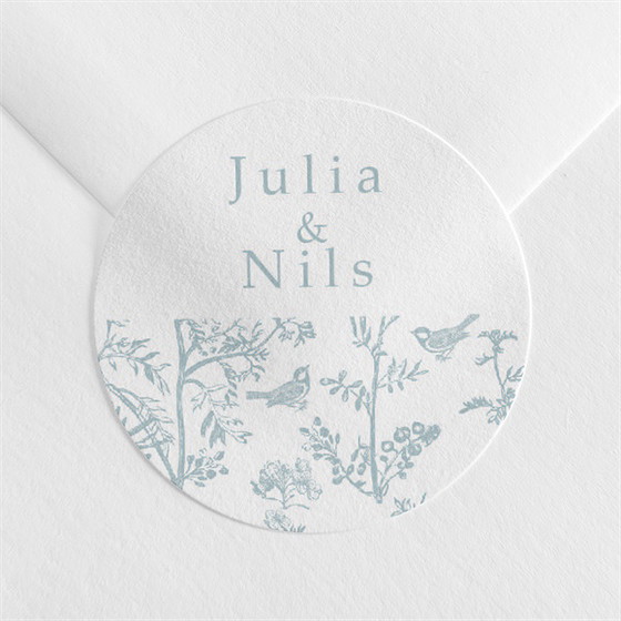 Aufkleber Hochzeit exklusive freude