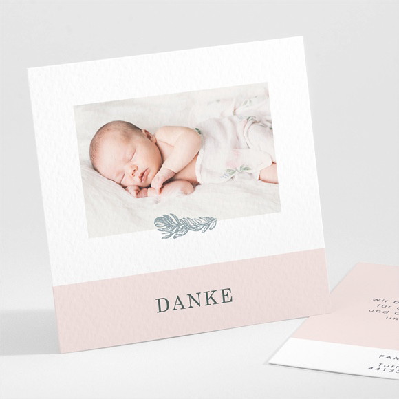 Dankeskarte Geburt Retro ref.N301168