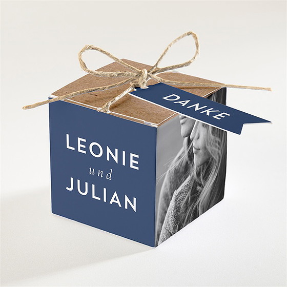 Geschenkbox Hochzeit Einzigartige Fingerabdrücke