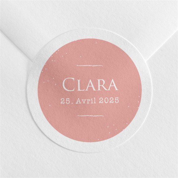 Sticker Geburt Häschen mit Luftballon ref.N360928